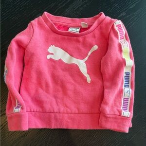 Puma Toddler Pink Sweatshirt